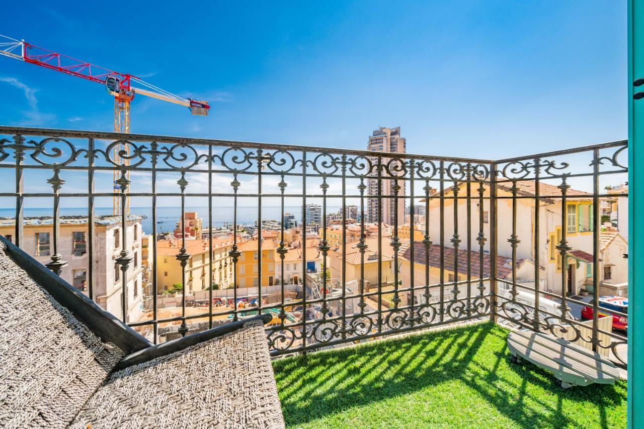 Frontiere De Monaco - Balconnet Vue Mer - Ba Beausoleil Dış mekan fotoğraf